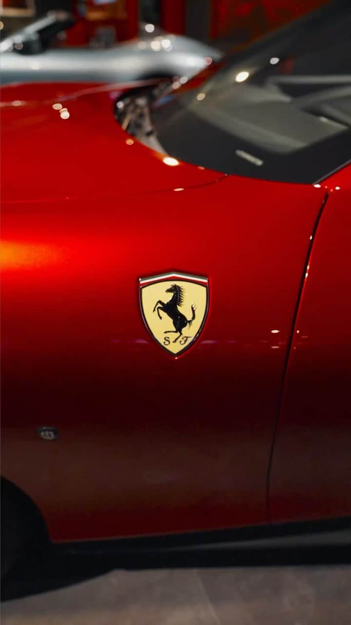 フェラーリのインスタグラム：「POV: you’ve just arrived at the #FerrariFM23 and you’re meeting these beauties 😍  #Ferrari #FerrariCorseClienti #FerrariCompetizioniGT #FerrariHypercar #FerrariRaces」