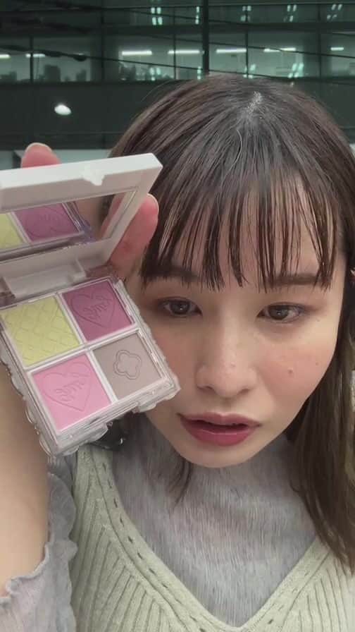 のインスタグラム：「ご視聴ありがとうございました⭐️ プチプラの新作紹介しました！  🫧CANMAKE  🫧ヴィセ 🫧A'pieu  Xのアカウント よこゆか@yokoyuka_cosme おはぎ@editor_ohagi」