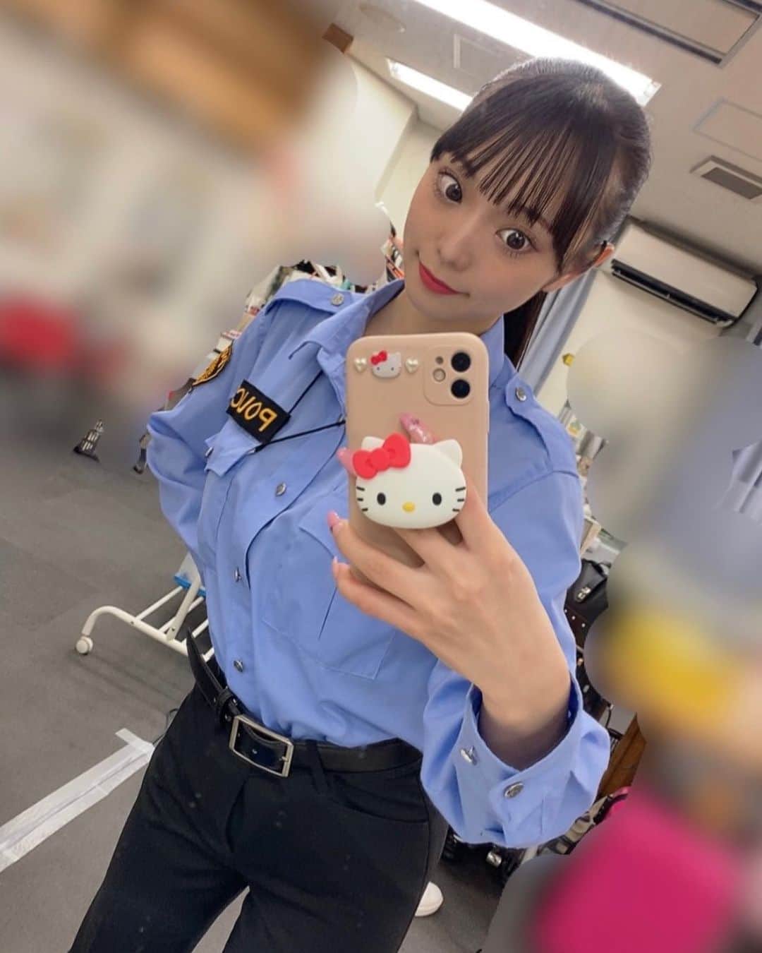 澤田美晴のインスタグラム：「五反田タイガー 13th Stage 『 BORDER〜罪の道〜 』 六行会ホールにて上演中👮🏻‍♀️🩵⭐︎  当日券もあります〜🦋 物販もぜひ〜🦋🦋」