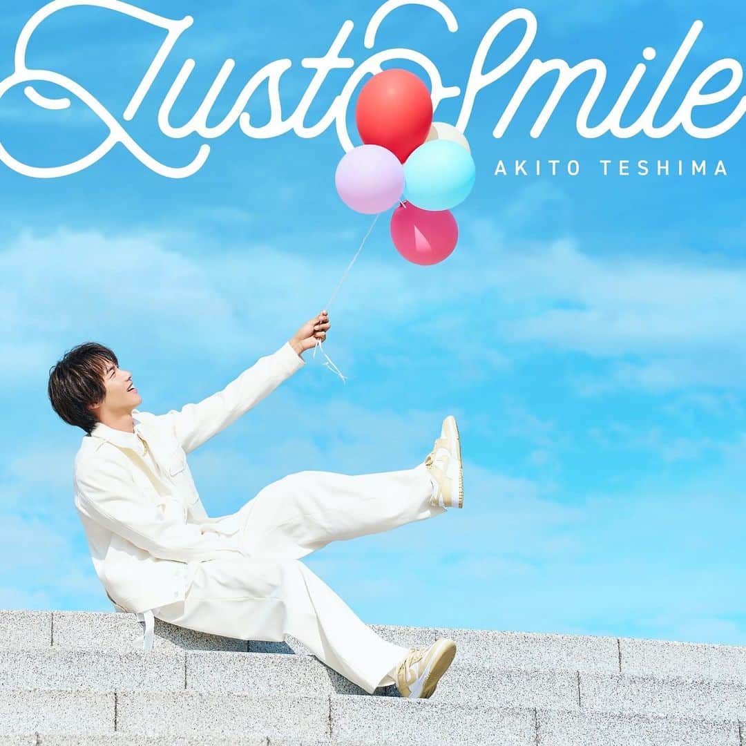 手島章斗のインスタグラム：「1月24日リリース 初の全作詞作曲10曲入りの フルアルバム「Life-size」から先行配信決定しました！！  11月4日、「Just smile」という楽曲を 先行配信させていただきます！！^ ^  皆さんお楽しみに😌」