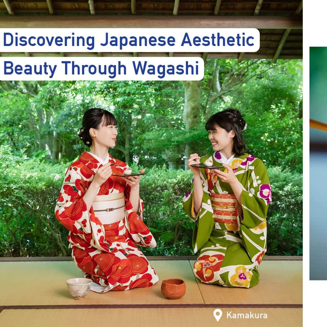 All Nippon Airwaysさんのインスタグラム写真 - (All Nippon AirwaysInstagram)「This October, dive into traditional #architecture with our unique Japan Travel Planner itineraries. 💙  Dress in kimono and taste your way through traditional tea houses with artisanal #wagashi! Discover Japan through this uniquely Japanese treat that takes inspiration from the seasons and local ingredients. From tea ceremonies to the next generation of wagashi-makers, indulge all five senses with your next sweet trip. 🍬  Check out our stories to learn more with ANA’s Japan Travel Planner!」10月26日 22時30分 - allnipponairways