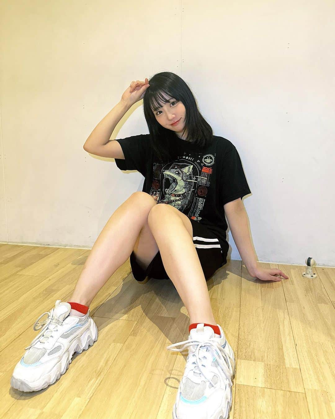 藤田みゆのインスタグラム：「. レッスン頑張った❕」