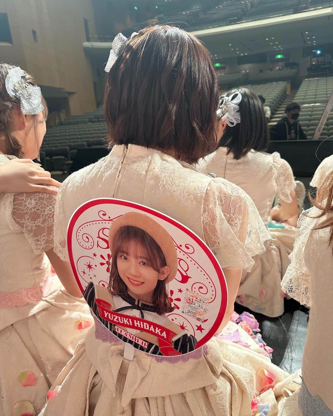 のインスタグラム：「リクアワ前の集合写真の裏側   #推し  #ひだかほ」