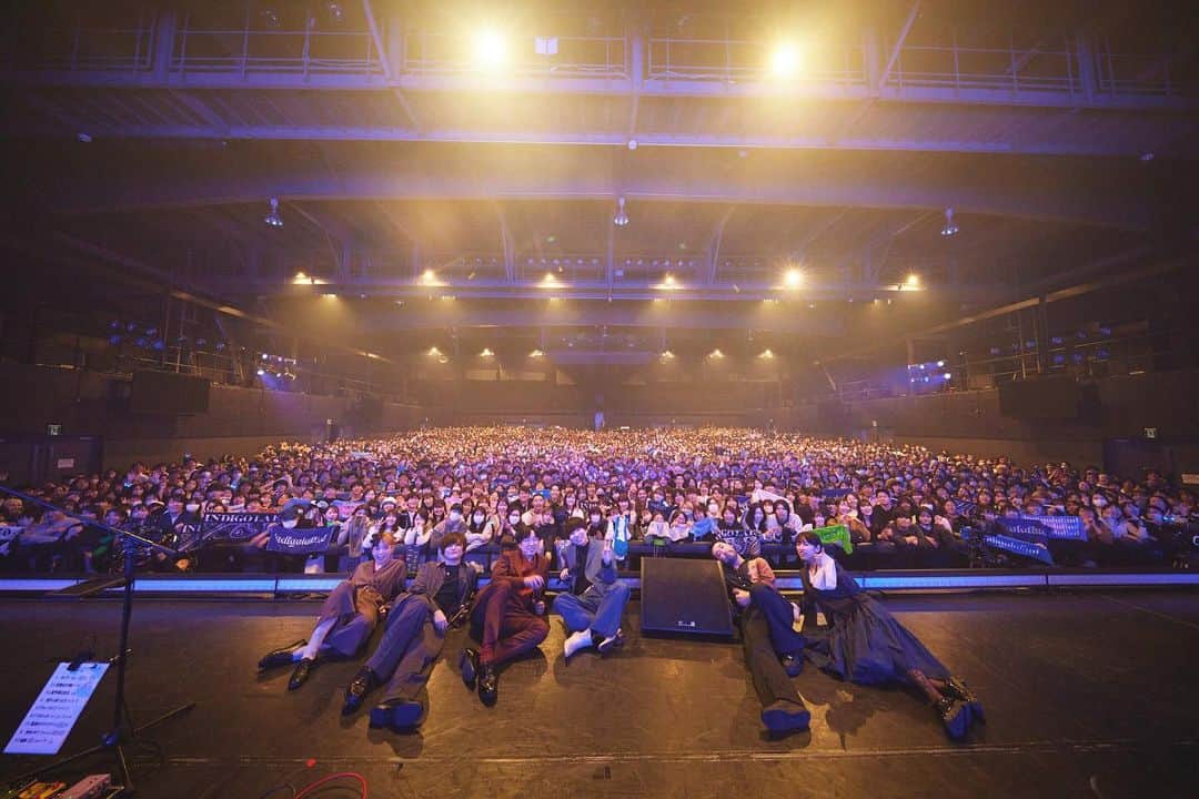 のインスタグラム：「豊洲PITライブ2回回しありがとうございました！！今日もindigo la Endだった。」