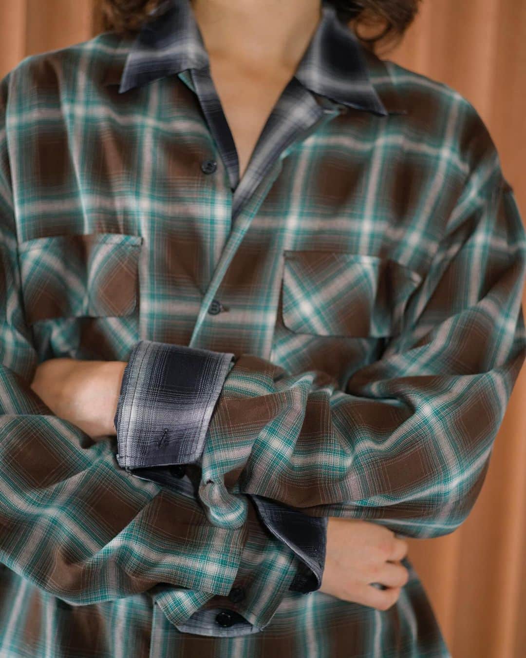 WEGOスタッフスナップさんのインスタグラム写真 - (WEGOスタッフスナップInstagram)「ㅤㅤㅤㅤㅤㅤㅤㅤㅤㅤㅤ ▪︎ombre check shirt ¥4,399(tax in) color:green check/black check size:M/L  _ #THESTANDARD #ザスタンダード」10月27日 10時00分 - thestandard_official_