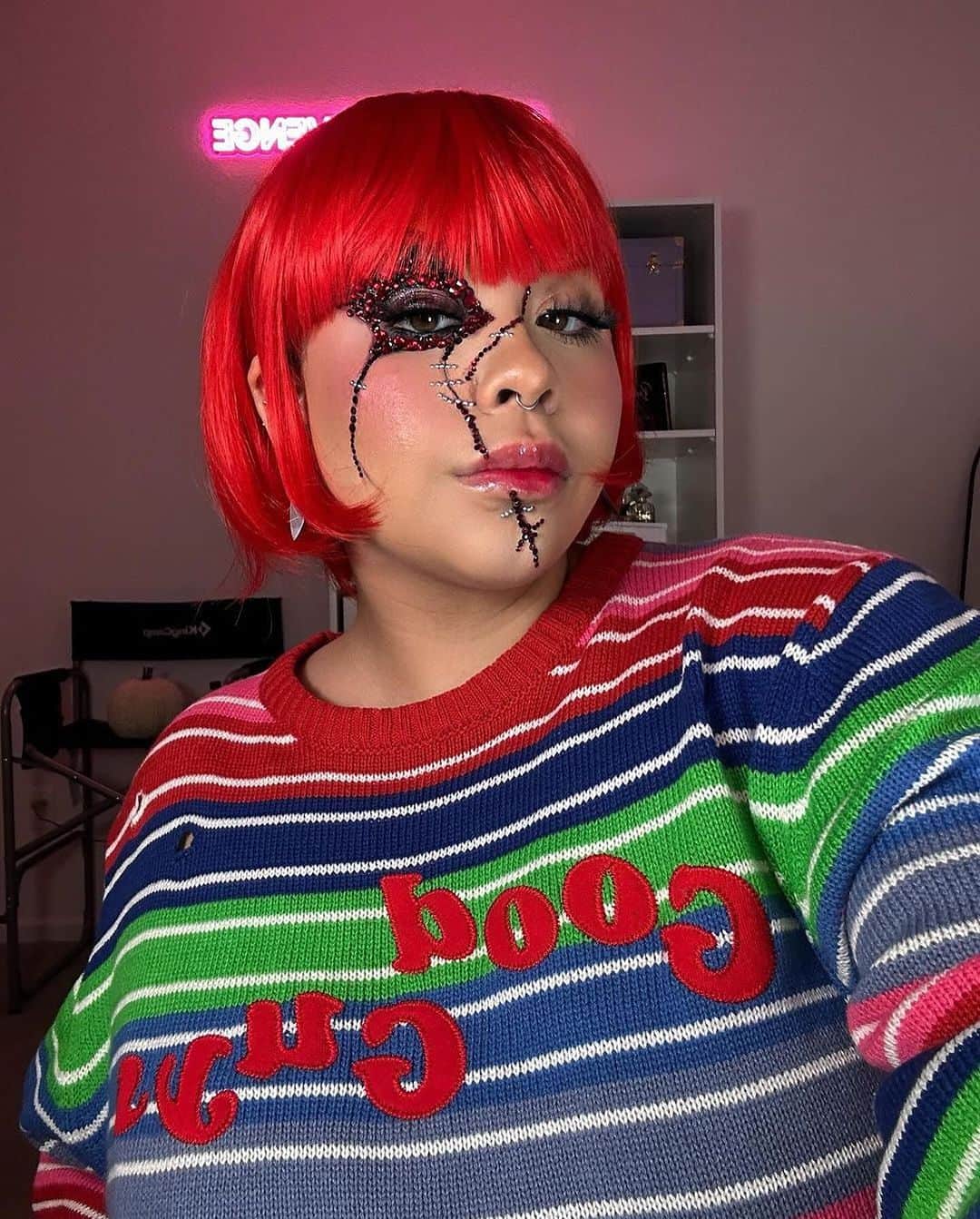 Milk Makeupさんのインスタグラム写真 - (Milk MakeupInstagram)「THIS IS #HYDROWeen 👻 These looks are supernatural and so is the 12 hour gripping power of our #HydroGrip Primer 😮‍💨 Swipe to see some looks by our Milk Fam and tag us using #HydroGripPrimer for the chance to be featured in our next round up 🔒💦  🖤 @sculptedbyshanna (she/her)  🖤 @laurensrevenge (she/her) 🖤 @ionarenas (he/him) 🖤 @codenamekass (she/her) 🖤 @lillyteel (she/her) 🖤 @jessieleeartistry (she/her)」10月26日 23時23分 - milkmakeup