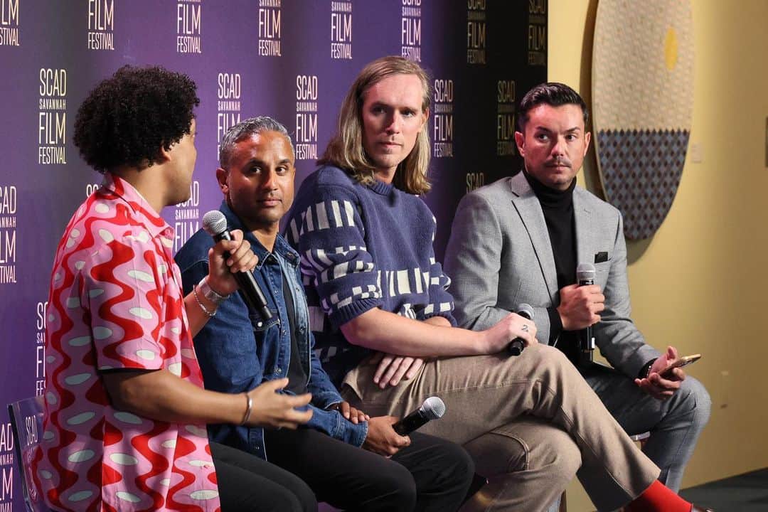アンソニー・ラモスのインスタグラム：「GLAAD's @anthonyramosah moderated The Power Of LGBTQIA+ In Marketing & Promotion Presented By Amazon MGM Studios Panel during the 26th SCAD Savannah Film Festival with speakers  Jerome Core, @chetmehta229, and @dnlreynolds.  (Photo by Dia Dipasupil/Getty Images for SCAD)」