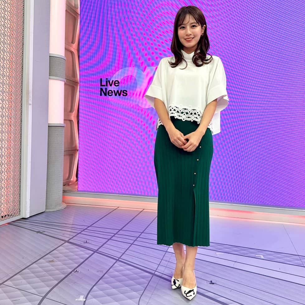 フジテレビ「THE NEWS α」のインスタグラム：「. こんばんは🌙 今夜も23時40分〜の放送です✨  是非ご覧ください✨  きょうのコメンテーター #石倉秀明 さん @hide_ishikura   #livenewsα #ライブニュースα #フジテレビ #fujitv #ニュース #堤礼実 #海老原優香 #今湊敬樹 #上中勇樹 #松﨑涼佳」