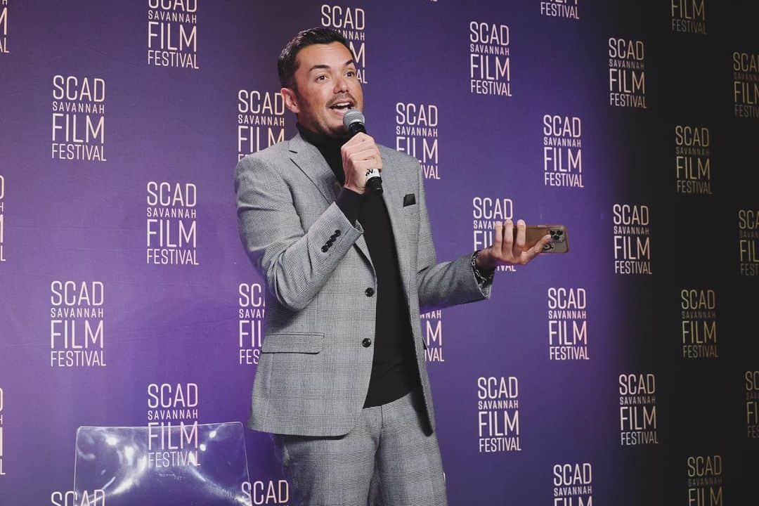 アンソニー・ラモスのインスタグラム：「🎥🏳️‍🌈SCAD Savannah Film Festival #scad #savff」