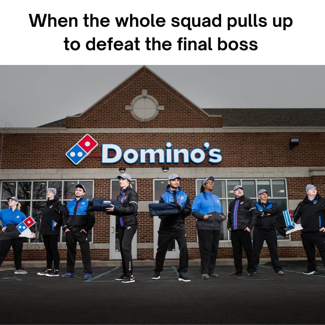 Domino's Pizzaのインスタグラム：「who do you think the final boss is? 🤔」