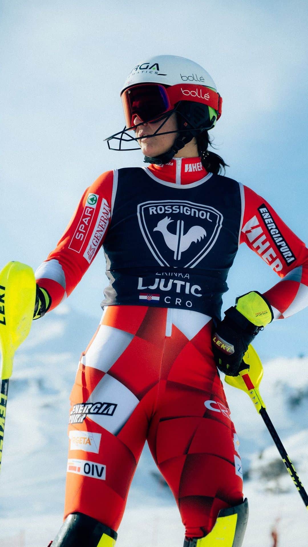 ロシニョールのインスタグラム：「At just 19 years of age, Zrinka Ljutic, is bringing a breath of fresh air to the Women’s Alpine Ski World Cup circuit. Trained by her father, passionate by many activities, this precocious young skier inspires and intrigues. Discover her world, from World Championships to physical preparation at home in Zagreb. 💪⛷   [Link in bio to watch the full film.]  #Anotherbestday #callingallheroes #AlpineSoulsseries 🎬 @almofilm」