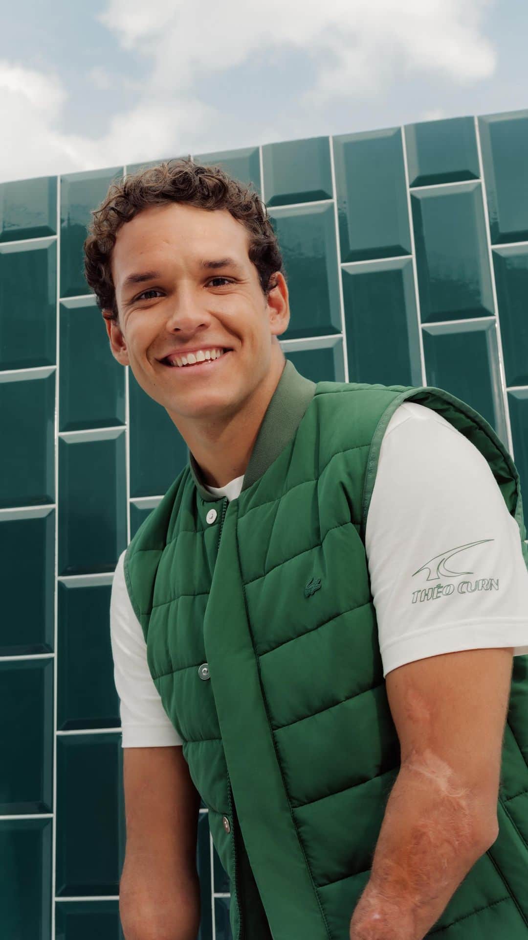 Lacosteのインスタグラム：「“What I really wanted to do was help them - Tom, Raphaëlle, Davison - to truly help them and allow everyone to participate.” ✨  Designed for all, the #LacostexTheoCurin collection is back with a new goal: to support sporting projects undertaken by extraordinary personalities.  Available now on lacoste.com, Europe, North America and select stores then November 9th for Brazil.」