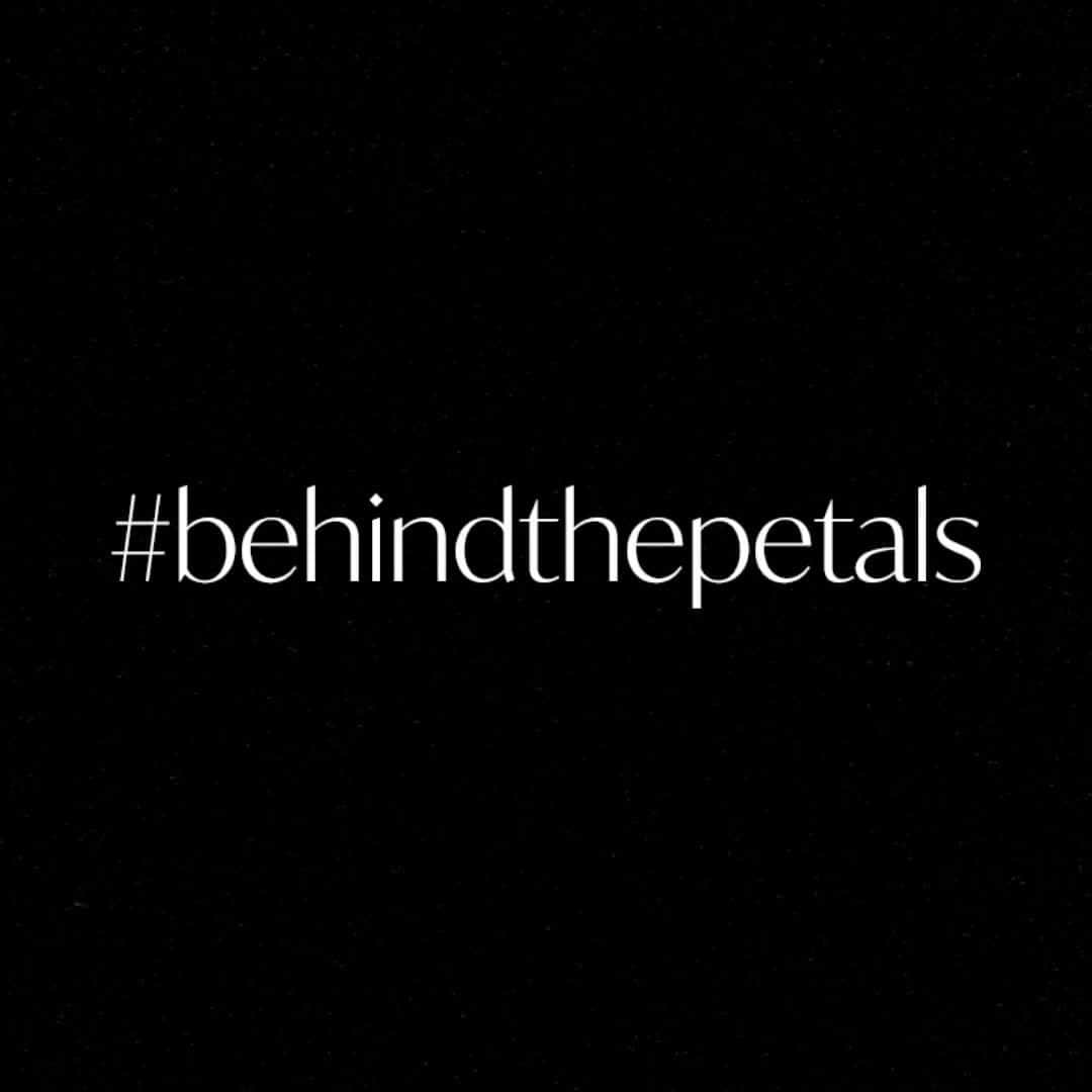 プラバルグルンのインスタグラム：「Behind The Petals is about showing what’s behind the garments we make but also what’s behind the real you. What’s unseen about you? @hankypanky」