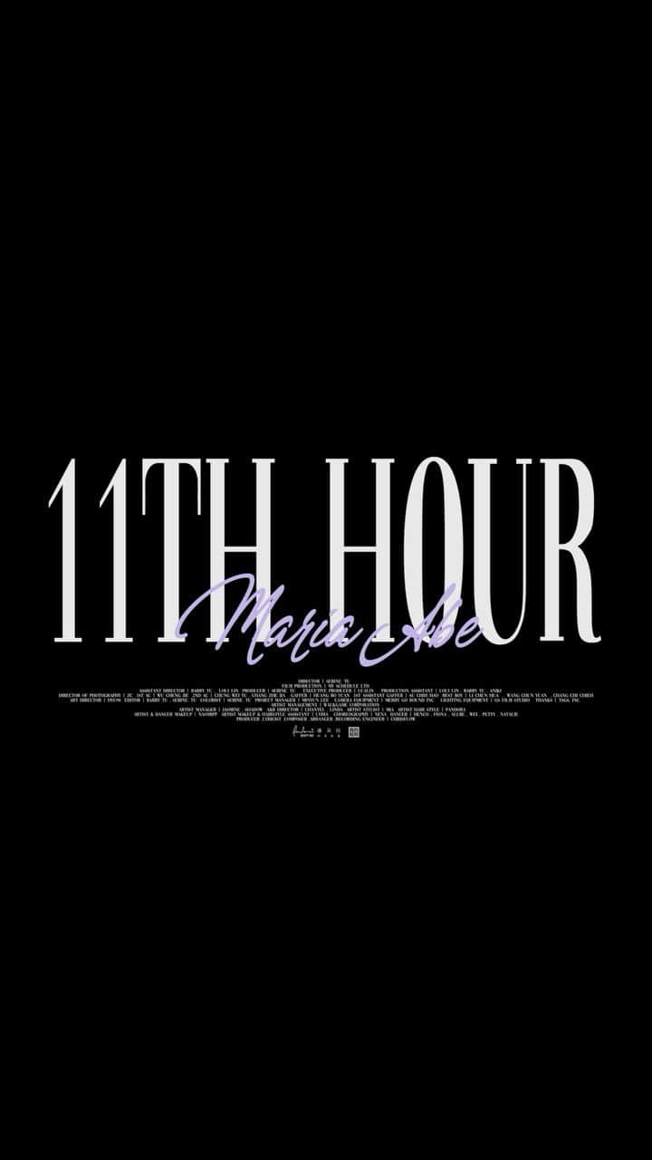 阿部マリアのインスタグラム：「Maria Abe 3rd single 「͓̽11th hour」͓̽  🎧 https://fanlink.to/11thhour   「͓̽11th hour」͓̽ Music video ▶︎ 2023.10.27 8PM (TST) 🤍🤍🤍  #MariaAbe #阿部瑪利亞 #11thhour #MariaAbe11thhour」
