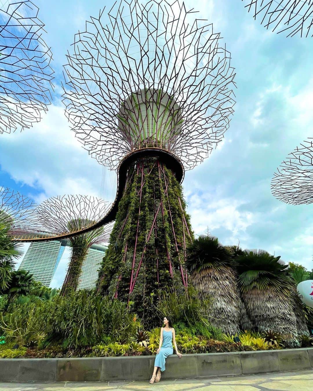 太田理恵のインスタグラム：「Gardens by the bay🏵️」