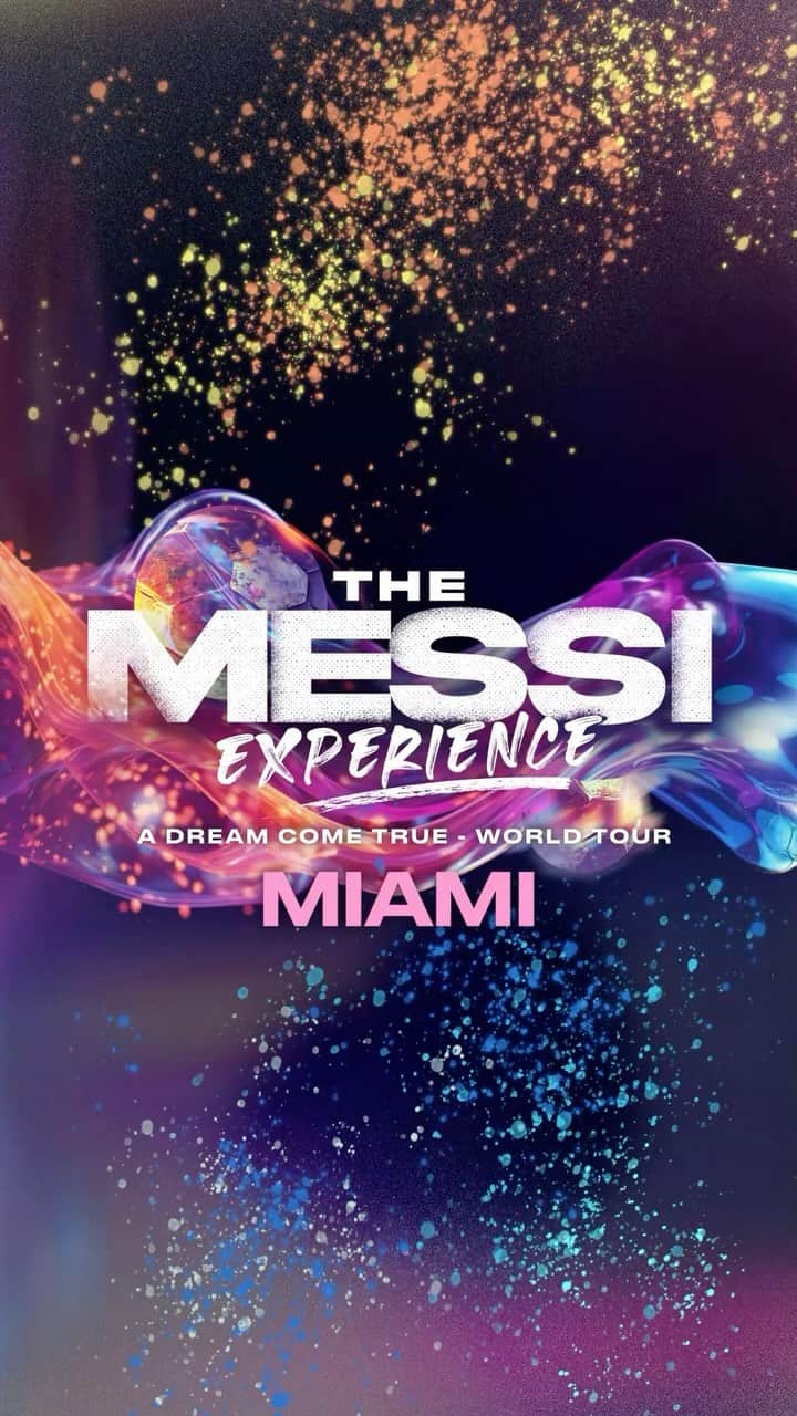 のインスタグラム：「Les presento @themessiexperience world tour! 😉 Por primera vez van a poder hacer un viaje interactivo por mi carrera y revivir momentos inolvidables para mí, gracias a las últimas tecnologías. Va a ser espectacular!! Los tickets ya están disponibles en el link de mi bio y en themessiexperience.com  Primera parada en Miami!!! 🌴🦩#TheMessiExperience  Let me introduce you to @themessiexperience world tour! 😉 For the first time ever, you’ll be able to enjoy an interactive journey through my career and relive some of my most unforgettable moments, thanks to the latest technology. It’ll be amazing! Tickets are now on sale via the link in my bio and at themessiexperience.com  First stop: Miami!!! 🌴🦩」