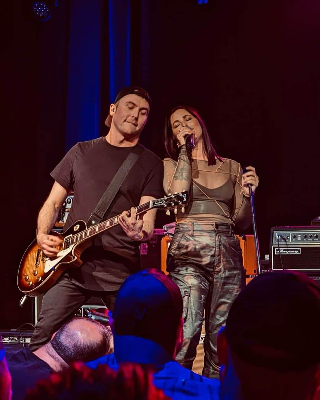 キャサディー・ポープのインスタグラム：「Appreciation post for this guy. The best band mate, friend, and producer. We hope you all love “Wasting All These Tears (Cassadee’s Version).” Check out the last slide for a taste of our series that you can check out on my TikTok, or watch the full interview on YouTube.」