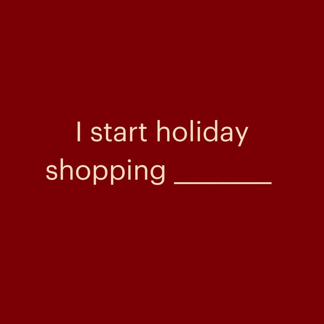 のインスタグラム：「Some of us just shop all year 😊」