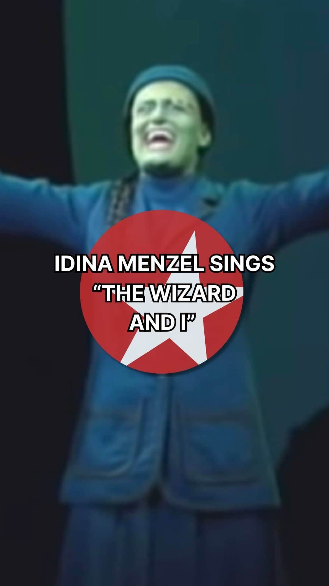 イディナ・メンゼルのインスタグラム：「Throwback Thursday during #wicked20 season? So it will be! 💚  🎶: Stephen Schwartz  #idinamenzel #wicked #wickedmusical #wickedbroadway #thewizardandi #sing #singers #singing #fyp #explore #broadway #bway #musical #musicals #musicaltheatre #elphaba」