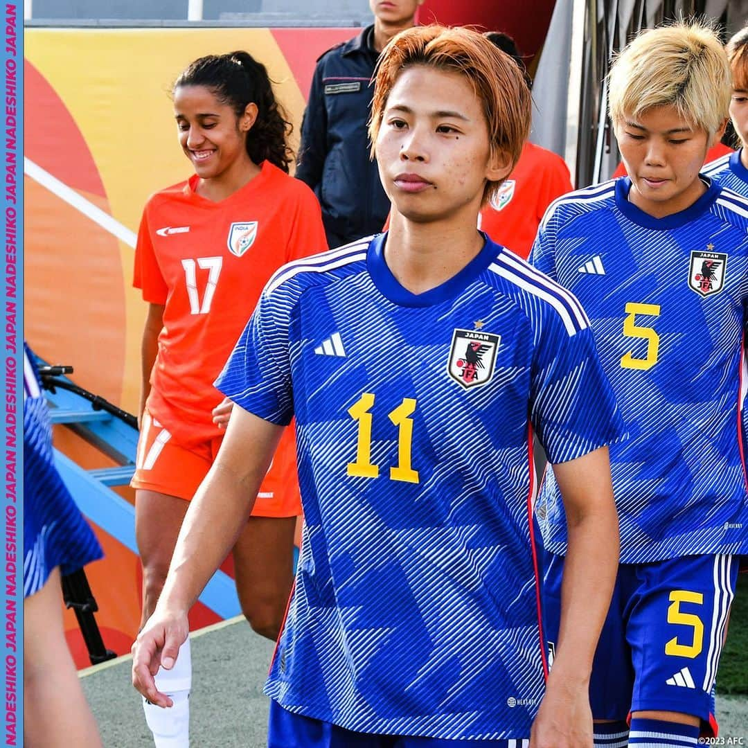 日本サッカー協会さんのインスタグラム写真 - (日本サッカー協会Instagram)「. 【2023.10.26 Photo Report①📸】  🏆女子オリンピック サッカートーナメント パリ 2024 アジア2次予選 ⚔️グループステージ第1節 🇯🇵#なでしこジャパン 7-0 インド🇮🇳 ⌚️19:00(🇯🇵) 🏟Lokomotiv Stadium(ウズベキスタン)  21 #平尾知佳(GK) 4 #熊谷紗希(C) 5 #三宅史織 6 #杉田妃和 8 #猶本光 11 #田中美南 12 #高橋はな 14 #長谷川唯 15 #中嶋淑乃 19 #守屋都弥 20 #石川璃音  𝐒𝐔𝐁🔄  1 #山下杏也加(GK) 18 #田中桃子(GK) 2 #清水梨紗 3 #南萌華 7 #宮澤ひなた 9 #植木理子 10 #長野風花 13 #遠藤純 16 #林穂之香 17 #清家貴子 22 #千葉玲海菜  監督 #池田太  #BEYOURBESTSELF #最高の自分であれ #夢への勇気を #jfa #daihyo #nadeshiko」10月27日 13時33分 - japanfootballassociation