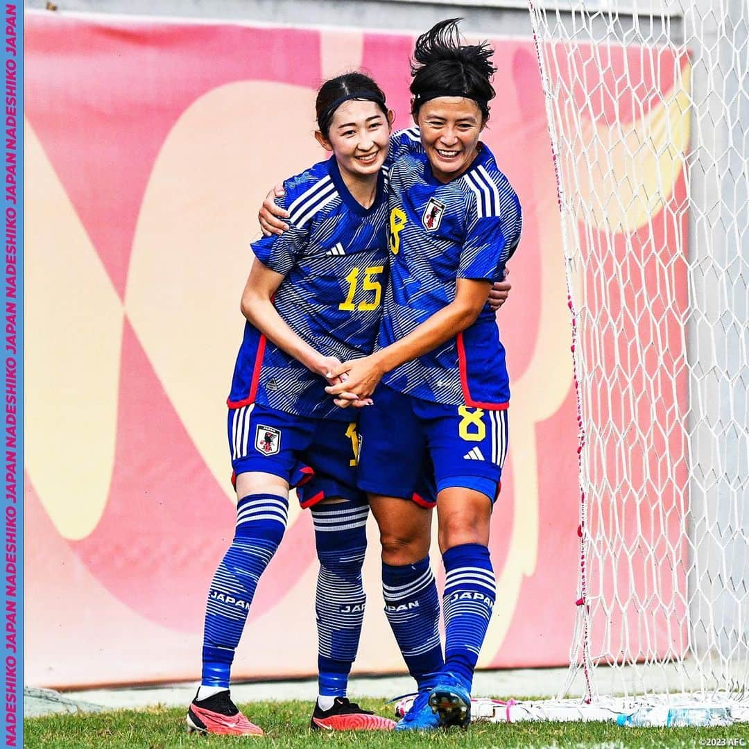 日本サッカー協会さんのインスタグラム写真 - (日本サッカー協会Instagram)「. 【2023.10.26 Photo Report③📸】  🏆女子オリンピック サッカートーナメント パリ 2024 アジア2次予選 ⚔️グループステージ第1節 🇯🇵#なでしこジャパン 7-0 インド🇮🇳 ⌚️19:00(🇯🇵) 🏟Lokomotiv Stadium(ウズベキスタン)  21 #平尾知佳(GK) 4 #熊谷紗希(C) 5 #三宅史織 6 #杉田妃和 8 #猶本光 11 #田中美南 12 #高橋はな 14 #長谷川唯 15 #中嶋淑乃 19 #守屋都弥 20 #石川璃音  𝐒𝐔𝐁🔄  1 #山下杏也加(GK) 18 #田中桃子(GK) 2 #清水梨紗 3 #南萌華 7 #宮澤ひなた 9 #植木理子 10 #長野風花 13 #遠藤純 16 #林穂之香 17 #清家貴子 22 #千葉玲海菜  監督 #池田太  #BEYOURBESTSELF #最高の自分であれ #夢への勇気を #jfa #daihyo #nadeshiko」10月27日 13時42分 - japanfootballassociation