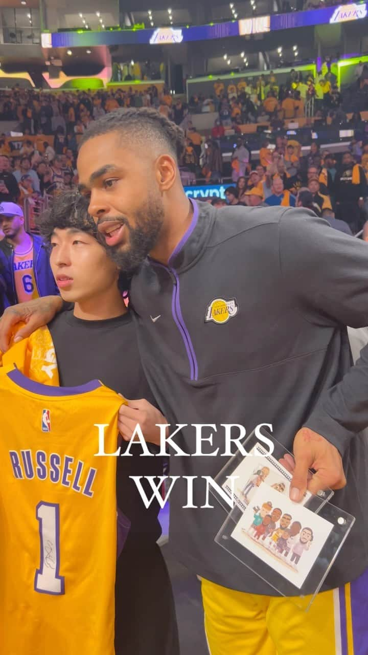 Los Angeles Lakersのインスタグラム