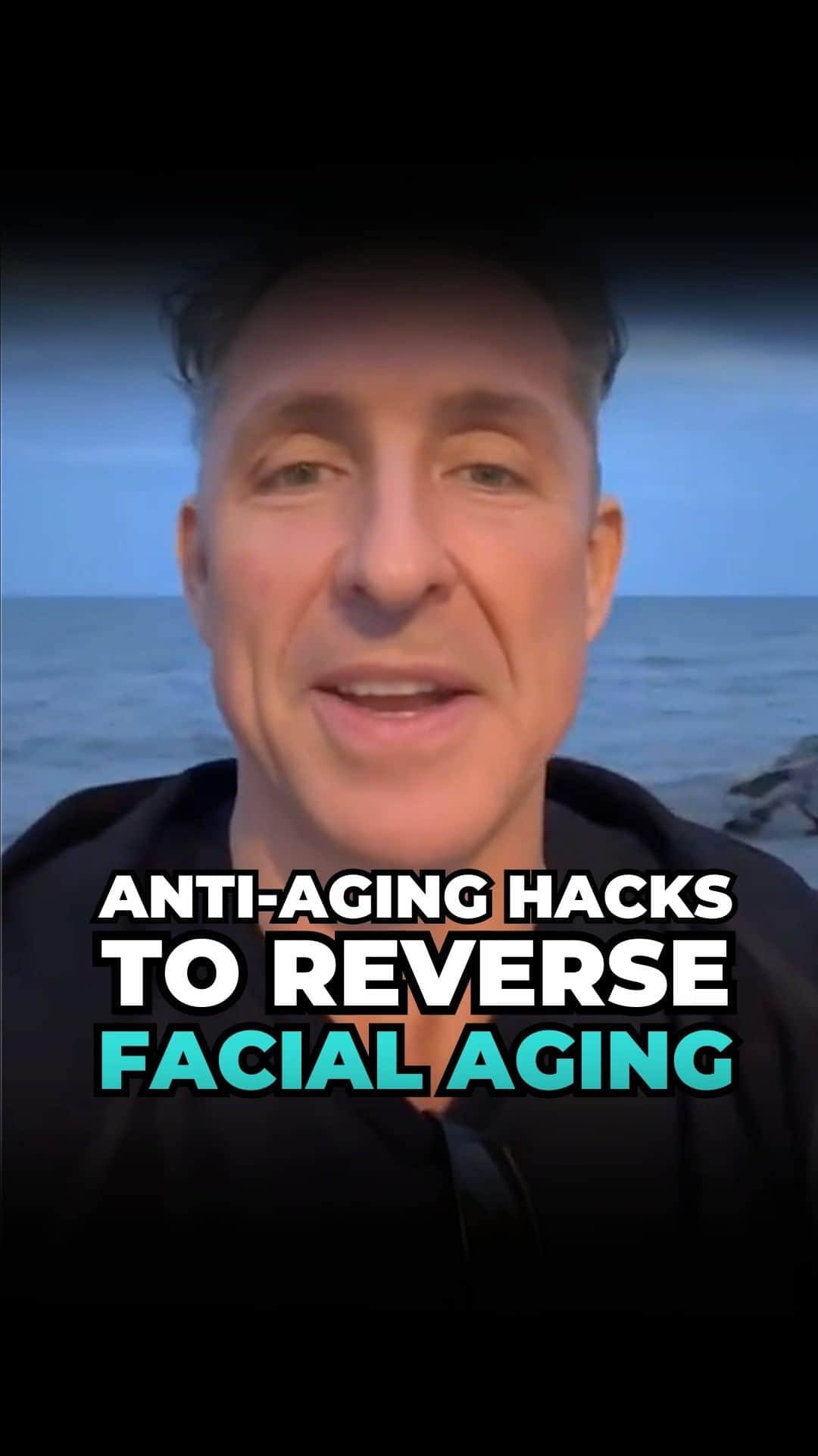 デイヴ・アスプリーのインスタグラム：「The TOP anti-aging hacks to reverse facial aging! 👆🏼  #daveasprey #skinhealth #biohacking #biohacker #biohacked #skin #health #aging #longevity」