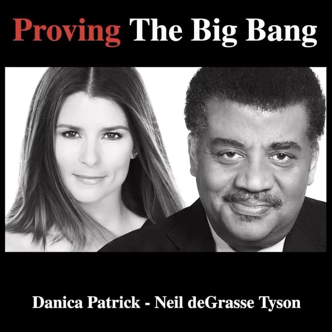 ダニカ・パトリックのインスタグラム：「Check out my convo with @neildegrassetyson where we discuss simple topics like… the big bang. 😜🌠」