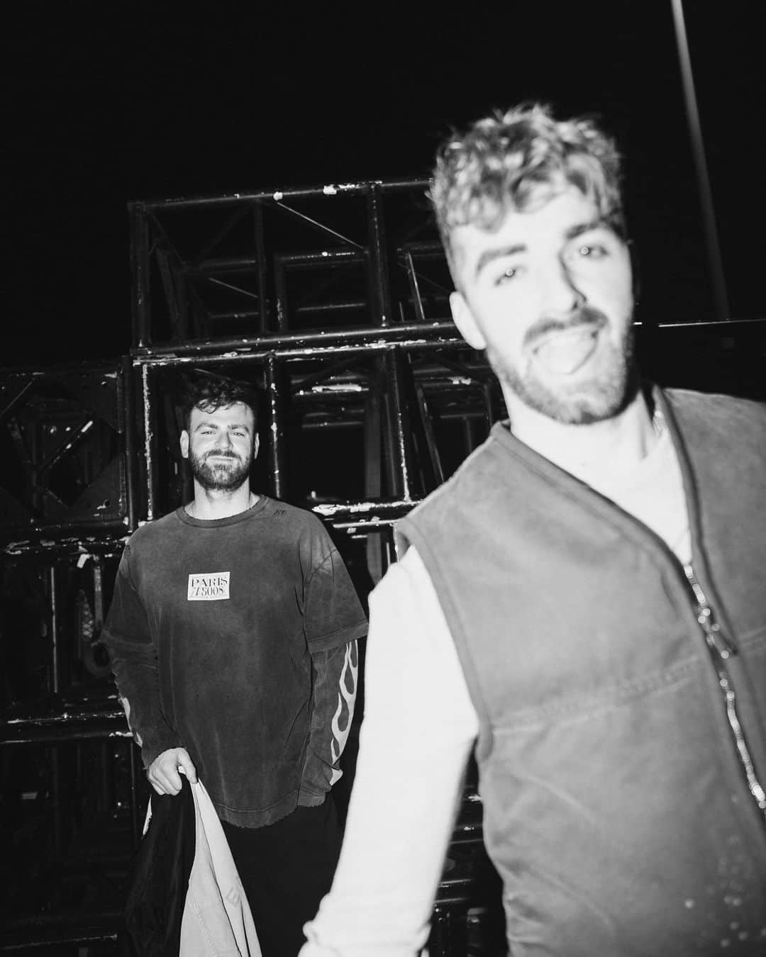 The Chainsmokersさんのインスタグラム写真 - (The ChainsmokersInstagram)「ur boys for the NBA. thanks for having us @nuggets」10月27日 6時26分 - thechainsmokers