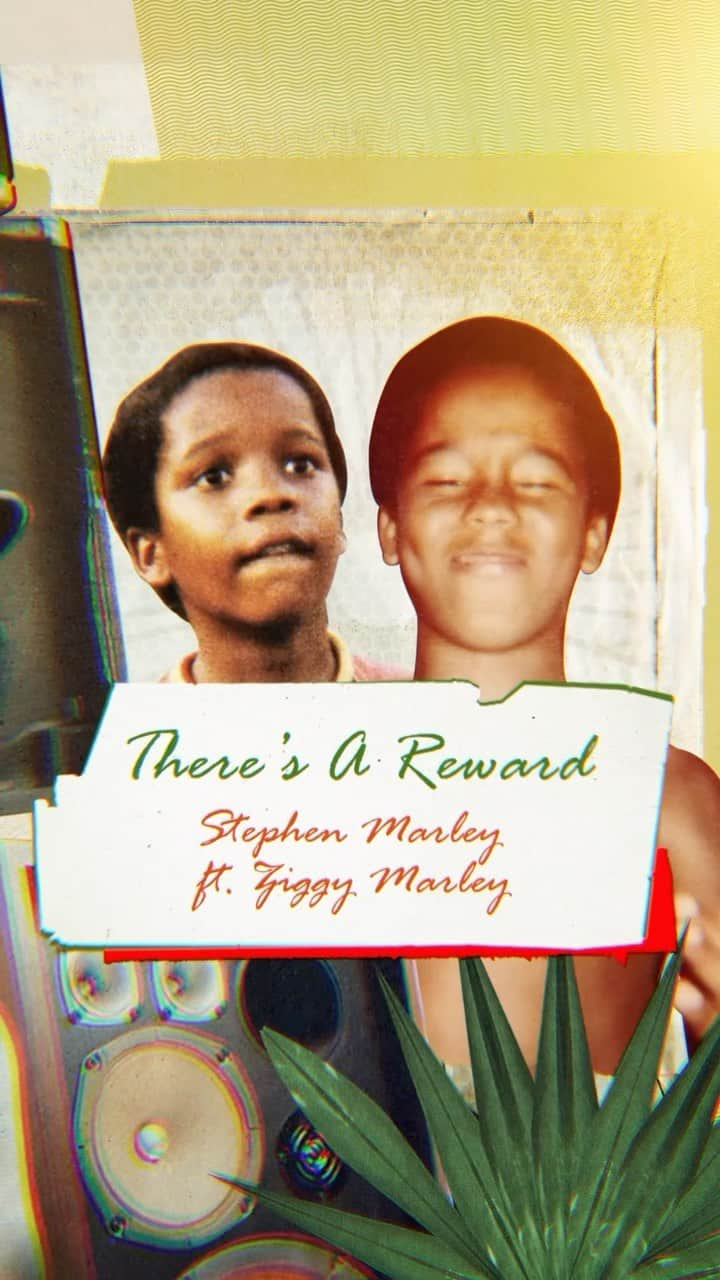 ボブ・マーリーのインスタグラム：「“There’s A Reward” by  Ragga @stephenmarley featuring @ziggymarley from his new album #OldSoul! Stream it today everywhere you listen at the link in story. JAH  #stephenmarley #ziggymarley #oldsoul #newmusic #acoustic #roots #familytime #marleybrothers」