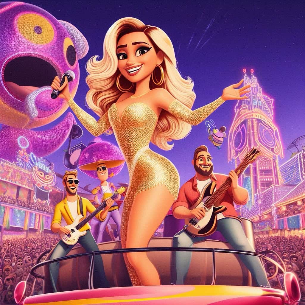 Claudia Leitteのインスタグラム：「Entrando na trend também.. Apresento a vocês a Claudinha segundo a inteligência artificial 🥰😂 Acharam parecida?  #Disney #Pixar」