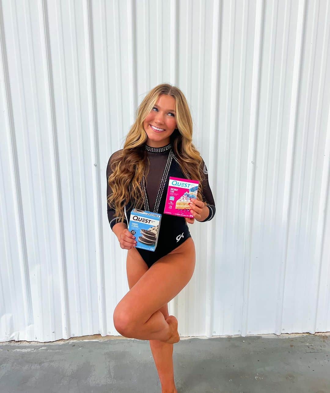 questnutritionのインスタグラム：「My favorite protein company @questnutrition, asked me, “Why I do gymnastics?”   I do gymnastics because of the thrill and excitement competing gives me. I also do it to make the younger version of myself proud and to be a role model for all the other young gymnasts. Gymnastics has allowed me to create lifelong friendships and connections. And this is my #OnAQuestStory #QuestPartner」
