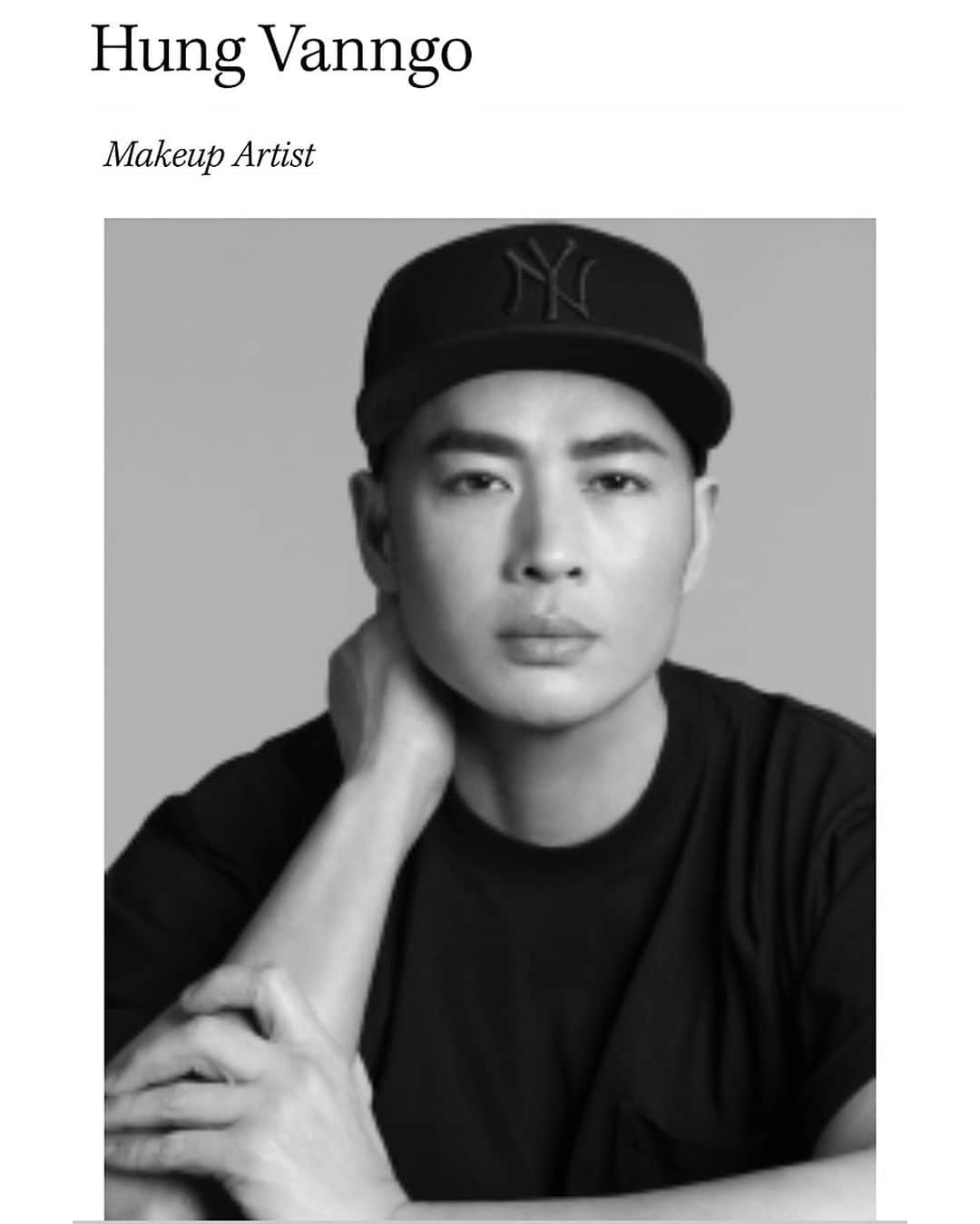 Hung Vanngoさんのインスタグラム写真 - (Hung VanngoInstagram)「I am so honored and grateful to be included in @HollywoodReporter’s #2023BeautyIssue which spotlights Hair, Makeup and Nail Professionals.  It is so nice to see the work we do behind the scenes get recognition, and to see so many talented artists get the love and acknowledgment they deserve. Thank You and wish I could have been there to celebrate in person last night🖤❤️.」10月27日 7時24分 - hungvanngo