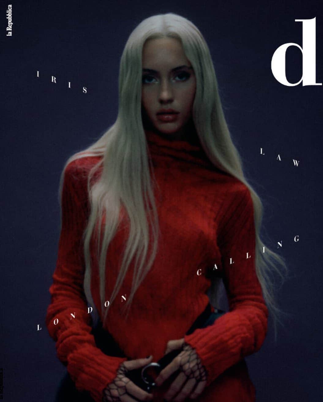 IMG Modelsさんのインスタグラム写真 - (IMG ModelsInstagram)「Blonde Ambition | #IrisLaw covers + stars in the new edition of @drepubblicait. 📸#GabrielMoses #IMGmodels」10月27日 7時29分 - imgmodels