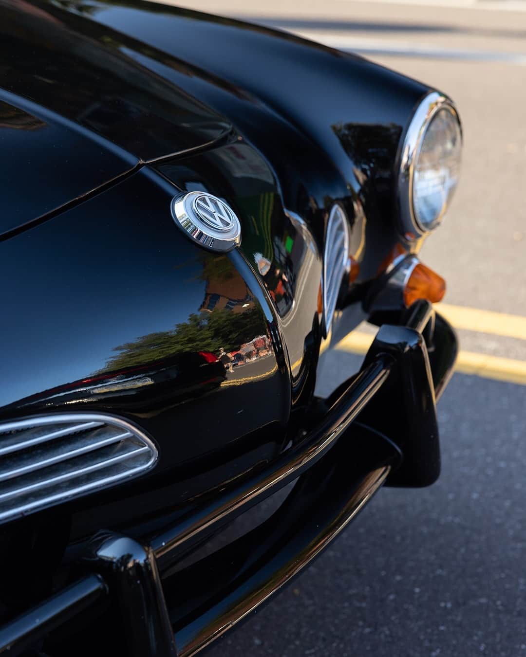 Volkswagen USAのインスタグラム：「The name’s Ghia…Karmann Ghia.」