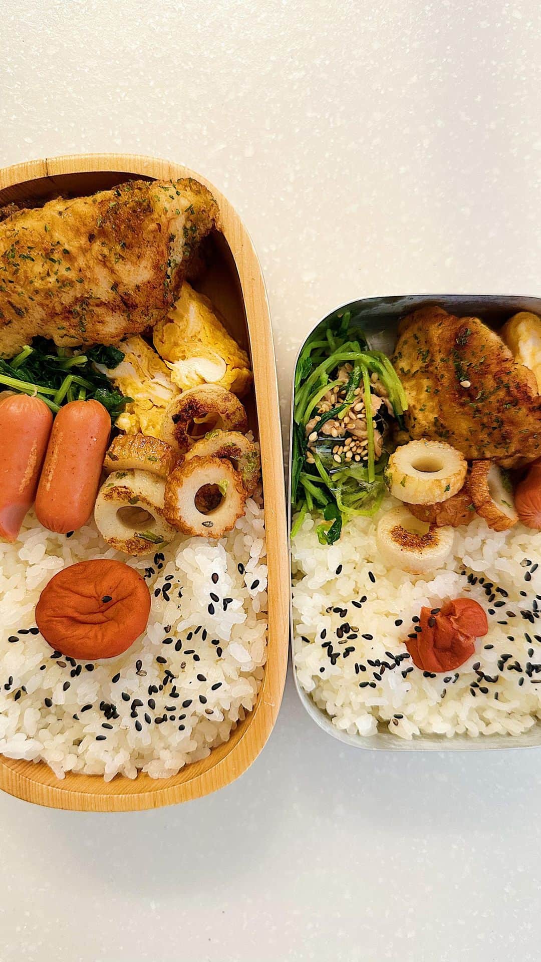 お弁当作りのアヤコのインスタグラム：「いつも早朝から参加してくださりありがとう♥️ 今日も一日がんばりまひょー❣️ コメント欄閉めます〜！」
