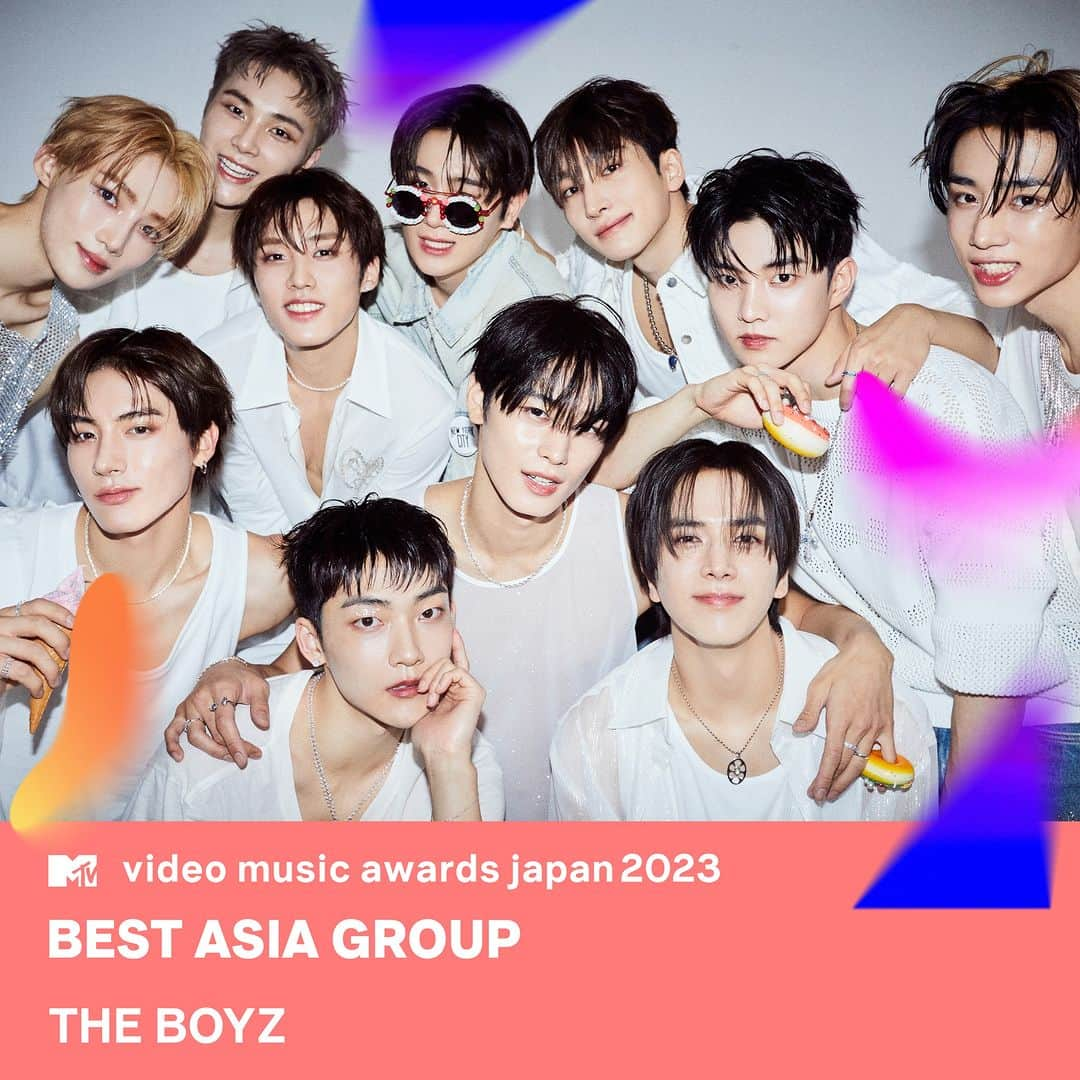 MTV Japanのインスタグラム：「【#VMAJ2023 WINNER🏆】  アジアを代表するグループに贈られる特別賞「Best Asia Group」はTHE BOYZ(@official_theboyz)が受賞！  ▼詳細はこちら https://www.vmaj.jp/  #THEBOYZ #MTVJapan」