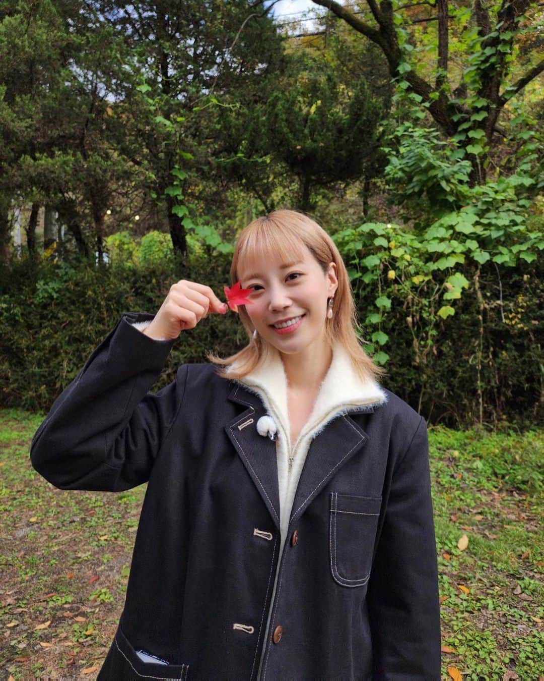 ヨンジさんのインスタグラム写真 - (ヨンジInstagram)「잠깐의가을🍁」10月27日 14時27分 - young_g_hur