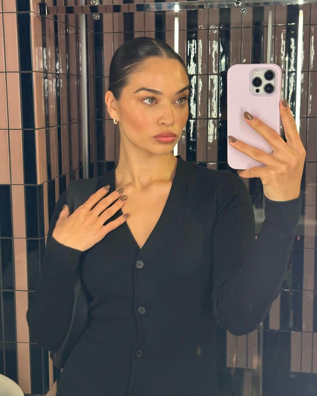 シャニーナ・シャイクさんのインスタグラム写真 - (シャニーナ・シャイクInstagram)「Latte living ☕️🤎」10月27日 9時54分 - shaninamshaik