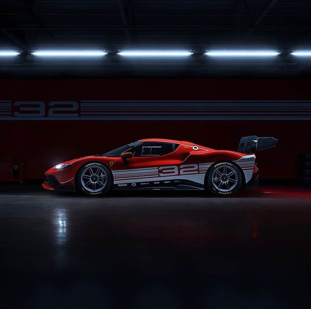 Ferrari USAさんのインスタグラム写真 - (Ferrari USAInstagram)「First look - our most innovative #FerrariChallenge model to date.  Debuting in 2024 in Europe and North America, feast your eyes on the #Ferrari296Challenge, premiering at Finali Mondiali at Mugello circuit.  #FerrariFM23 #FerrariCorseClienti #FerrariRaces #Ferrari」10月27日 10時58分 - ferrariusa