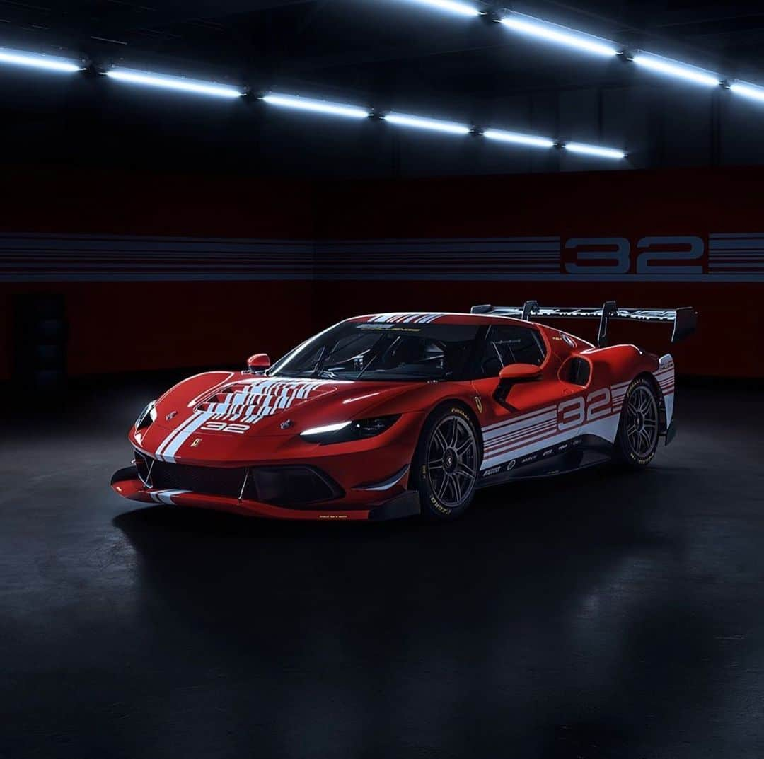 Ferrari USAさんのインスタグラム写真 - (Ferrari USAInstagram)「First look - our most innovative #FerrariChallenge model to date.  Debuting in 2024 in Europe and North America, feast your eyes on the #Ferrari296Challenge, premiering at Finali Mondiali at Mugello circuit.  #FerrariFM23 #FerrariCorseClienti #FerrariRaces #Ferrari」10月27日 10時58分 - ferrariusa