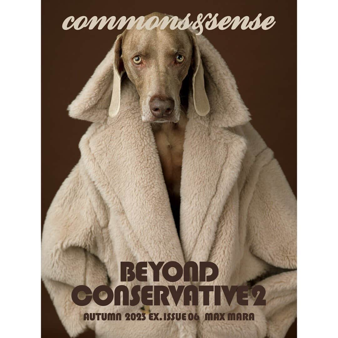 commons&senseのインスタグラム：「. commons&sense EX. ISSUE06 MAX MARA out on November 10th, 2023! #MaxMara #MaxMaraTeddyTen @maxmara」