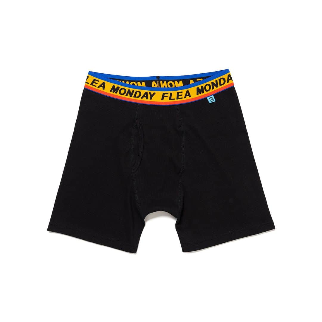 HUMAN MADEさんのインスタグラム写真 - (HUMAN MADEInstagram)「“24/7 FLEA BOXER BRIEF SET” will be available at 28th October 11:00 am (JST) at Human Made Online Store.   10月28日AM11時より、”24/7 FLEA BOXER BRIEF SET” が HUMAN MADE のオンラインストアにて発売となります。  ※この商品はCACTUS PLANT FLEA MARKET のアイテムであり、HUMAN MADE とのコラボレーションアイテムではありません。  *This product is a Cactus Plant Flea Market item item and is not a collaboration with Human Made.  肌触りのいいリブ素材のボクサーショーツ。ウエストゴムには、それぞれ曜日のテキストが入ったCACTUS PLANT FLEA MARKETらしいユニークなアイテム。デイリーに活躍する7枚セットです。  Set of seven boxer briefs in a comfortable ribbed material. Each pair’s waistband is adorned with a day of the week, enhancing one of Cactus Plant Flea Market’s signature items.」10月27日 11時18分 - humanmade