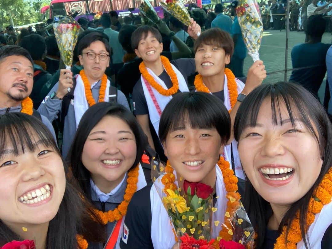 尾本桜子のインスタグラム：「🇮🇳🇮🇳🇮🇳」