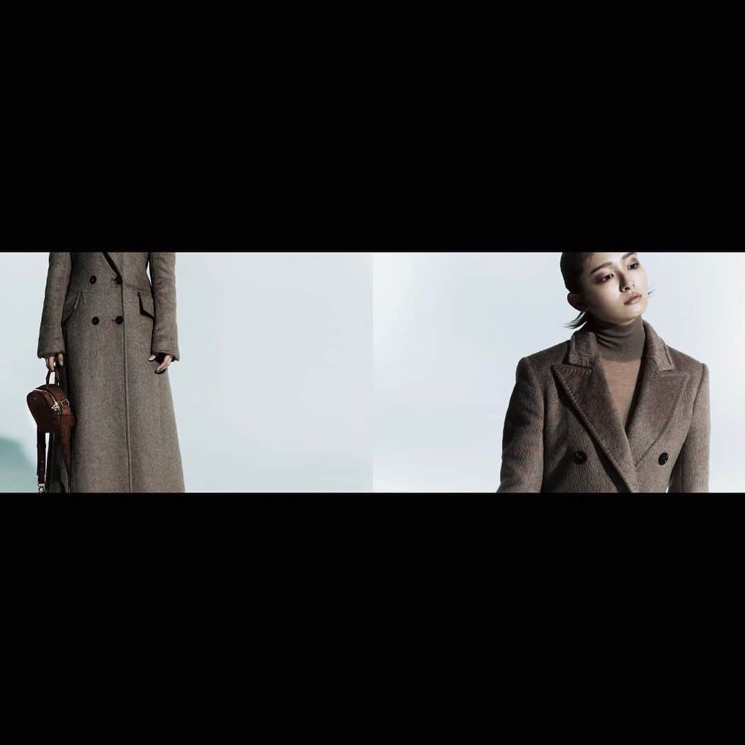 吉川愛のインスタグラム：「☺︎ 2023年11月10日発売🩶 commons&sense EX. ISSUE06 MAX MARA  @commonsandsense_magazine @maxmara  #MaxMara #MaxMaraTeddyTen」