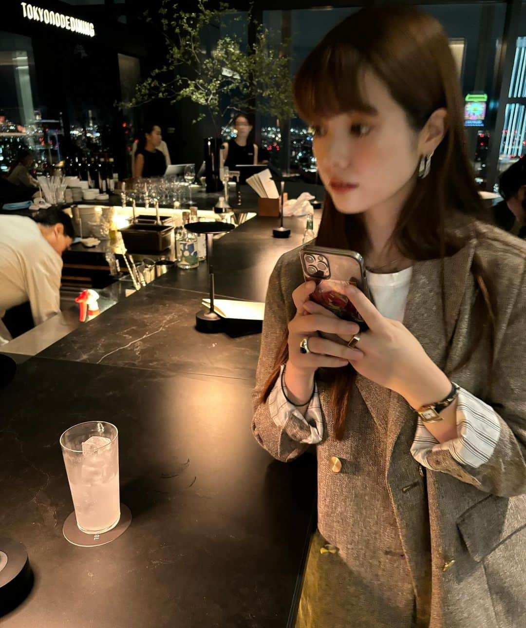 西谷菜々さんのインスタグラム写真 - (西谷菜々Instagram)「. 華金🌷 今週もお疲れ様でした🍺🍺  #お肉待ち」10月27日 22時22分 - nana_nishitani