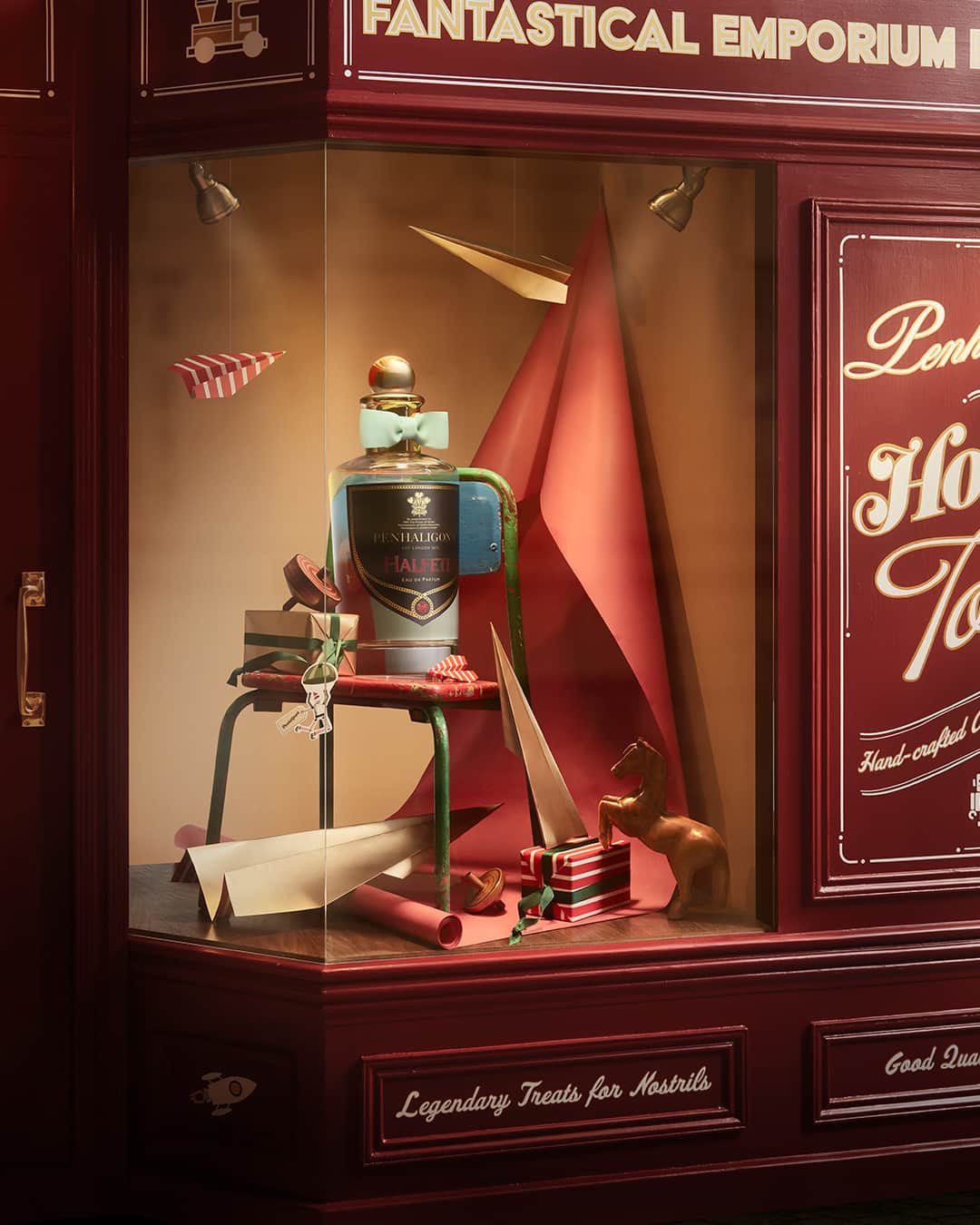 ペンハリガンのインスタグラム：「Follow your nose inside The House of Toys! Fun awaits for playful noses.」