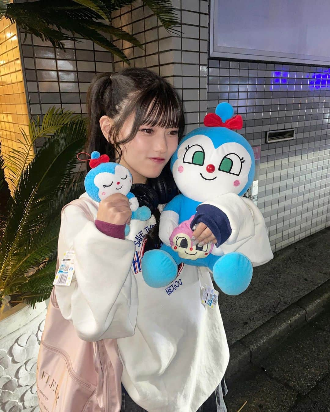 大場結女のインスタグラム：「#コキンちゃん 💙」