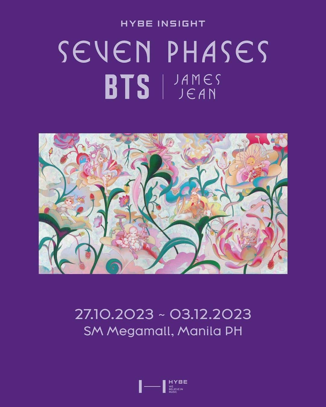 ジェームス・ジーンさんのインスタグラム写真 - (ジェームス・ジーンInstagram)「BTS x James Jean @bts.bighitofficial Very happy to bring Seven Phases to Manila PH 10/27/2023 - 12/3/2023 💜」10月27日 23時28分 - jamesjeanart