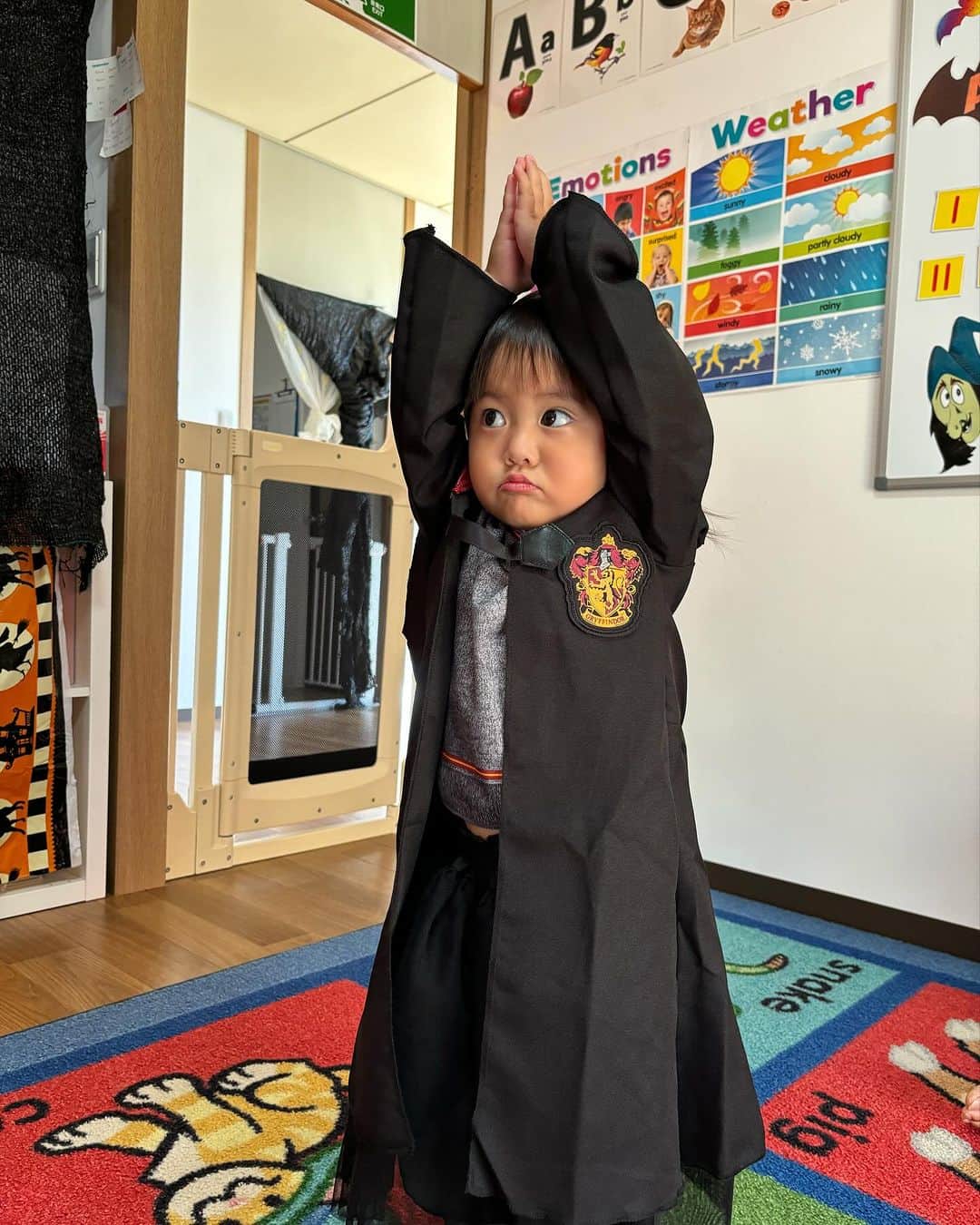 野呂玲花さんのインスタグラム写真 - (野呂玲花Instagram)「Halloween party at Keina’s school🎃 I love my cute little Harry Potter ❤️ @princess_keina」10月27日 14時53分 - reikanoro